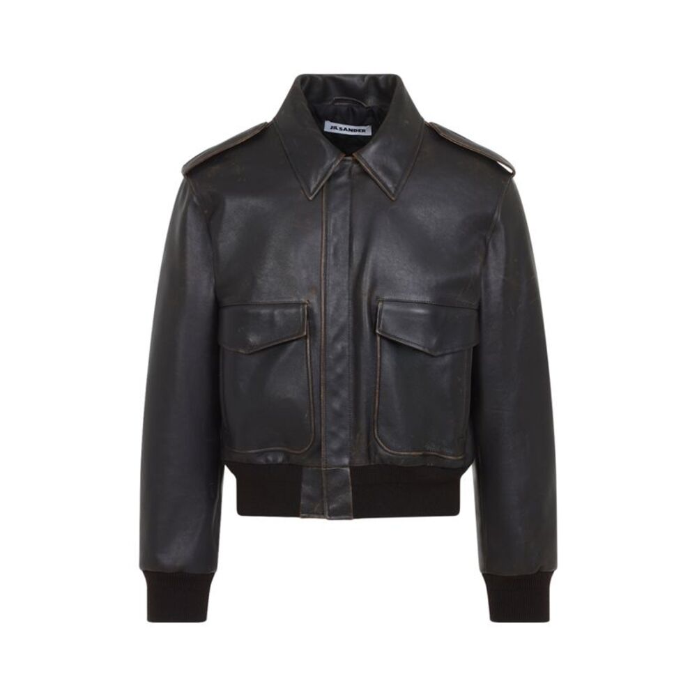 Jil Sander Leather Blouson Men